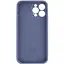 Чехол Epik Silicone Case Full Camera Protective AA для Apple iPhone 15 Pro 6.1 Серый/Lavender Gray - миниатюра 2