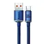 Кабель Baseus Crystal Shine Series Fast Charging Data Cable USB to Type-C 100W 2 м блакитний - мініатюра 3