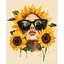 Картина за номерами на підрамнику Brushme Соняшниковий настрій - мініатюра 1