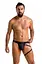 Чоловічі стринги Passion Free Your Senses Thong Bill 058 XXL/XXXL чорний - мініатюра 2