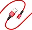 Кабель Borofone BX20 Enjoy charging data cable for Lightning 2.4A 1 м червоний - мініатюра 1
