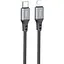 Кабель Hoco X92 Honest PD silicone charging data cable for Lightning 3 м Чорний - мініатюра 1