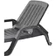 Шезлонг пластиковий Bica Zanzibar, графіт - мініатюра 4