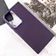Шкіряний чохол Bonbon Leather Metal Style для Samsung Galaxy S23 Ultra Фіолетовий / Dark Purple - мініатюра 4