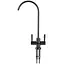 Кран для обратного осмоса Globus Lux Lazer GLLR-76A-GP графитовый смеситель с поворотным изливом для воды и минерализатора - миниатюра 3