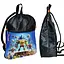 Рюкзак-мішок для взуття, спортивної форми Губка Боб дитяча сумка для змінки з розширювачем (01236) - мініатюра 1