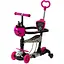 Детский самокат 5 в 1 Best Scooter L-S67367 розовый - миниатюра 1