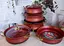 Набір каструль O.M.S. Collection 3045 з гранітним покриттям з кришками Червоний (Туреччина) - мініатюра 2