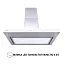 Вытяжка декоративная Т-образная PERFELLI TS 9635 I/WH 1000 LED - миниатюра 3