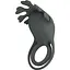Эрекционное кольцо Pretty Love Vibrant Penis Ring Ruben 8.5 см серый - миниатюра 1
