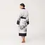 Кімоно жіноче з плюшевого велюру Kimono Inspiration 18385 L - мініатюра 5