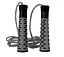 Скакалка PowerPlay 4206 Jump Rope PRO+ Серо-черная 2,75 м (PP_4206_Grey/Black) - миниатюра 2
