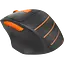 Мышь A4Tech FG30S Orange/Black - миниатюра 1