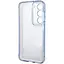 Чохол TPU Starfall Clear для Samsung Galaxy S23 Блакитний - мініатюра 3
