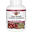 Экстракт клюквы Natural Factors CranRich Cranberry Concentrate Super Strength, 180 капсул для здоровья мочевыводящих путей - миниатюра 1