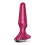Анальна пробка Satisfyer Plug-ilicious 2, 14 см (малиновий) - мініатюра 3