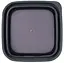 Контейнер для сыпучих продуктов Violet House 1.7 л черный (0311 Transparent Black) - миниатюра 3