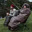 Спальник с капюшоном Naturehike U350 NH20MSD07, 1°C левый коричневый - миниатюра 7