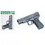 Пистолет, 17 см, стреляет пластиковыми пулями, 20x15.5x3 см, 4000 - миниатюра 1