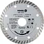Диск отрезной алмазный Vorel Turbo Ø=115x22.2x2мм (08751) - миниатюра 1