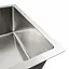 Кухонна мийка нержавійка СМ 54x44 Platinum Handmade (монтаж під стільницю), Нержавіюча сталь - мініатюра 7