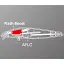 Воблер Shimano Exsence Shallow Assassin 99F 99 мм 14.0 г #007 Black, 0,1-0,3 м - миниатюра 2