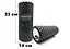 Массажный ролик EasyFit Grid Roller Light 33 см Черный - миниатюра 2