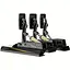 Комплект педалей MOZA CRP2 USB тензодатчик 200 кг карбонова підставка чорний - мініатюра 3