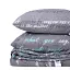 Летний постельный комплект MirSon №2951 Сolor Fun Line Tulio Silk 155х215 см серый (2200010966084) - миниатюра 2