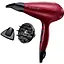 Фен Remington AC9096, Red/Black, 2400W, 3 режими, 2 швидкості, подача холодного повітря, іонізація - мініатюра 1