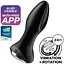 Анальна смарт-вібропробка із перловим масажем Satisfyer Rotator Plug 2+ Black - мініатюра 7