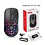 Мышь беспроводная игровая с аккумулятором и подсветкой 2.4 gHz HYSJ Т100 E-Sports Black - миниатюра 10