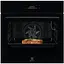 Духовой шкаф электрический Electrolux 71 л A++ пара дисплей конвекция пиролиз телескопические направляющие черный - миниатюра 1