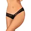 Трусики Obsessive Medilla crotchless Thong M/L - мініатюра 1