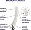 Вібратор Satisfyer Spinning Vibe 1 17.5 см білий - мініатюра 8