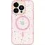 Чохол-накладка DK для Apple iPhone 14 MagSafe Composite Matte Splash (pink) - мініатюра 1