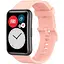 Ремешок DK для Huawei Watch Fit / Fit SE Silicone Sport Full Light Classic (pink) - миниатюра 1