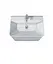 Тумба Мойдодир Malaga 70-A Білий з умивальником Vivace 70 Білий - мініатюра 5
