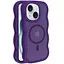 Чохол Epik TPU+PC Undine with MagSafe для Apple iPhone 15, 6.1 Purple - мініатюра 1