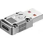 Перехідник Proove Gaming Matrix OTG USB-C to USB-A Silver (HBMA00012006) [130298] - мініатюра 1