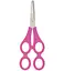 Ножиці навчаючі, 165 мм, із лінійкою, рожевий, 2 шт. - мініатюра 1
