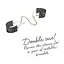 Наручники Bijoux Indiscrets Desir Metallique Handcuffs, металеві, стильні браслети - мініатюра 5