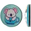 Держатель Поп Сокет New Glass (Стекло) Baby Koala №3 - миниатюра 1