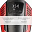 Автокомпрессор Gemix Model E black/red цифровой поршневой манометр функция Autostop фонарик 35 л/мин - миниатюра 3