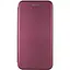 Шкіряний чохол-книжка Classy для Apple iPhone 13/14, 6.1 Бордовий - мініатюра 1