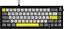 Клавіатура Ajazz AK650 Moon Yellow switches Gray White Yellow (AK650-MY-GWY) - мініатюра 1