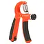 Еспандер кістьовий Cornix 5-60 кг з регульованим навантаженням та лічильником XR-0265 Orange/Black - мініатюра 2
