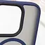 Чохол Epik TPU+PC Metal Buttons with MagSafe для Apple iPhone 16 Pro 6.3 Синій - мініатюра 5