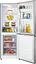 Холодильник Gorenje з нижньою морозильною камерою, 161х55х56см, 2 двері, 160(79)л, А++, механіч. упр. , Зона св-ті, сірий - мініатюра 2