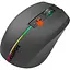 Беспроводная мышь MEETION BTM002 с RGB подсветкой 2.4G+Bluetooth черная - миниатюра 6